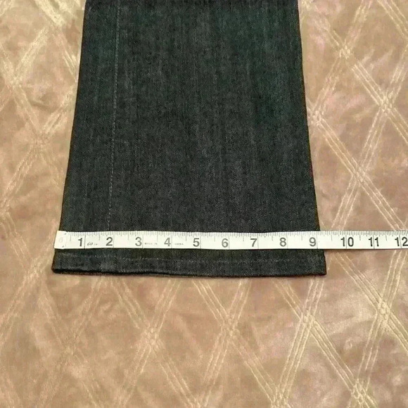 Adriano Goldschmied Mid-Rise Angel Boot Fit Dark Wash Denim Jeans in Size 10-12. - Picture 14 of 14